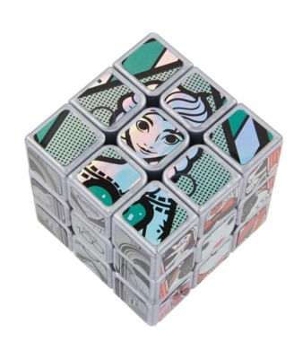 Rubik's Cube, Disney 100Th Anniversary Metallic Platinum 3x3 Cube Fidget Toys