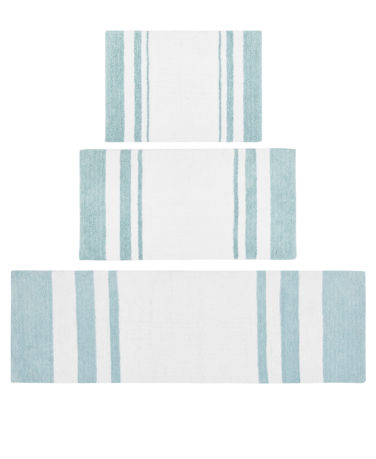 Madison Park Spa Reversible Cotton Bath Rug