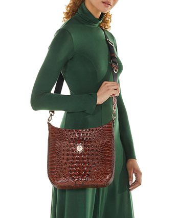 Brahmin Leia Pomegranate Melbourne Crossbody - Macy's