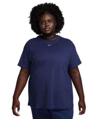 Plus Size Active Sportswear Essential Women's Logo T-Shirt