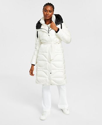 Vince Camuto Womens Winter Quilted Puffer Jacket