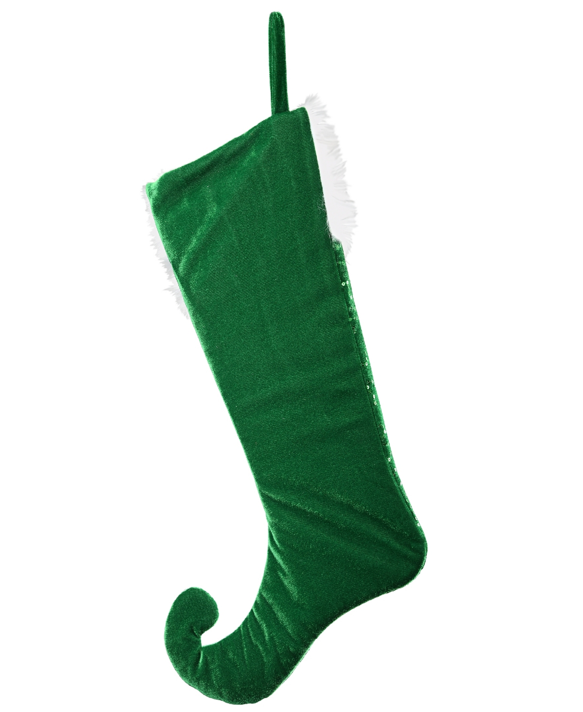 Shop National Tree Company 21" General Store Collection Jester Style Stocking In Green