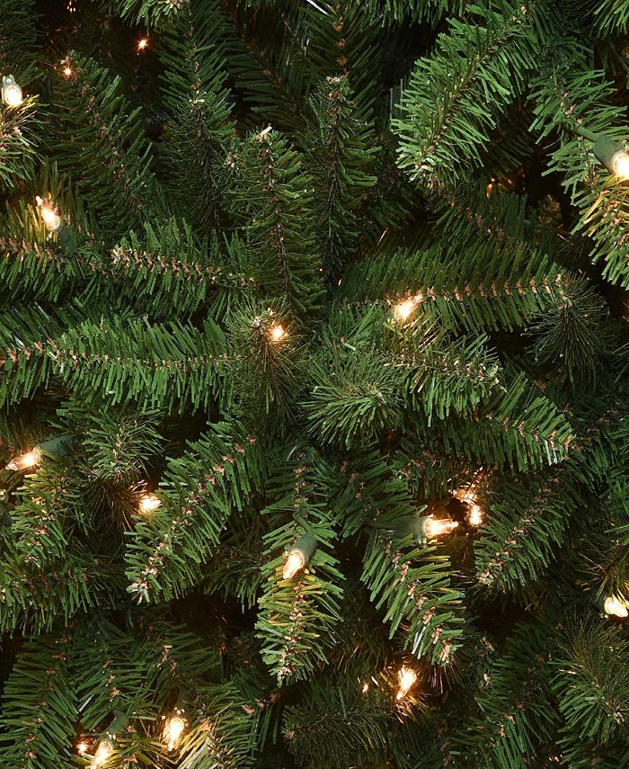 National Tree Company 7.5' Power Connect Kings Wood Fir Tree with Light