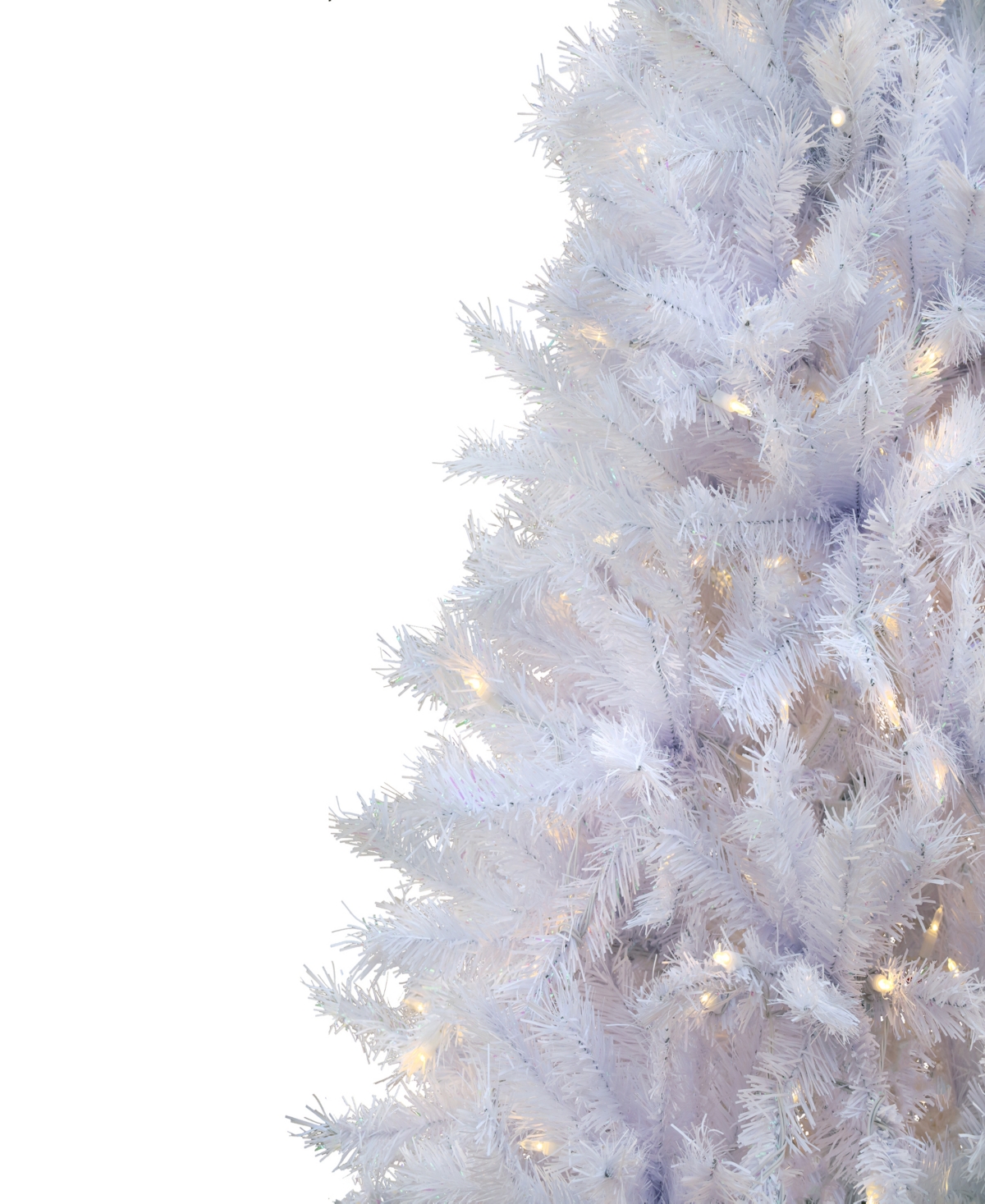 National Tree Company Pre-Lit Artificial Millville Hinged Tree with Power Connect, 700 Warm Led Lights-ul
