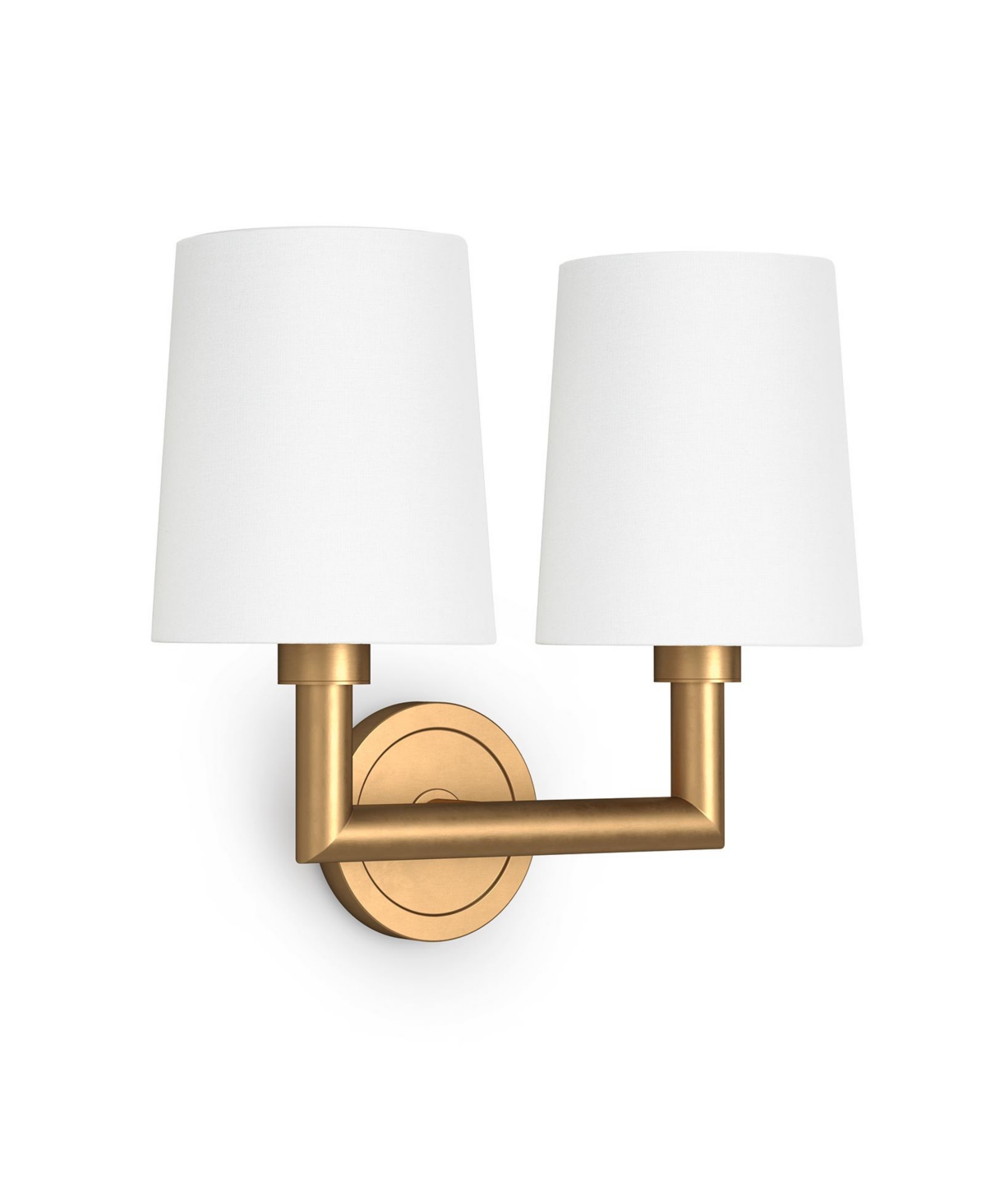 Regina Andrew Legend Double Sconce Lamp In Brass