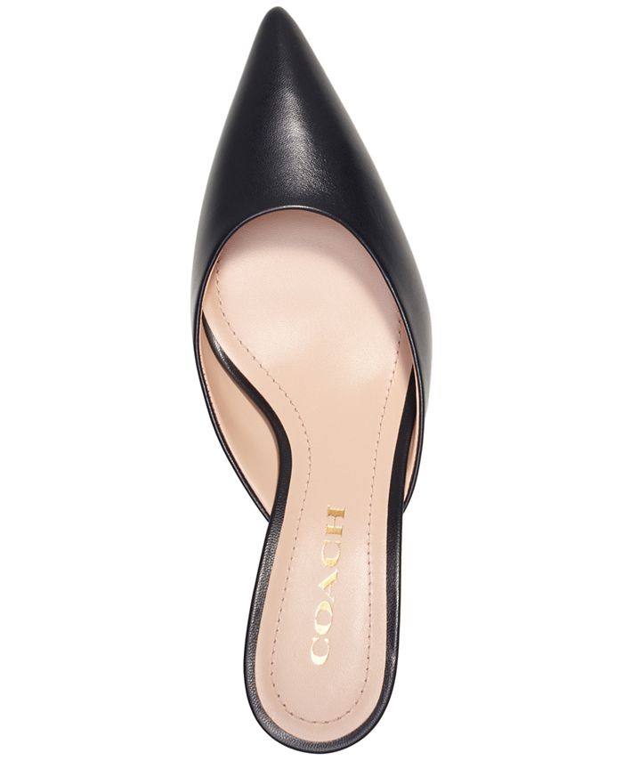 COACH Women's Renn Slip On Kitten Heel Pumps - Macy's