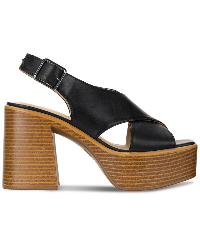 Sun + Stone Moniquee Platform Dress Sandals, Created for Macy's - Macy's