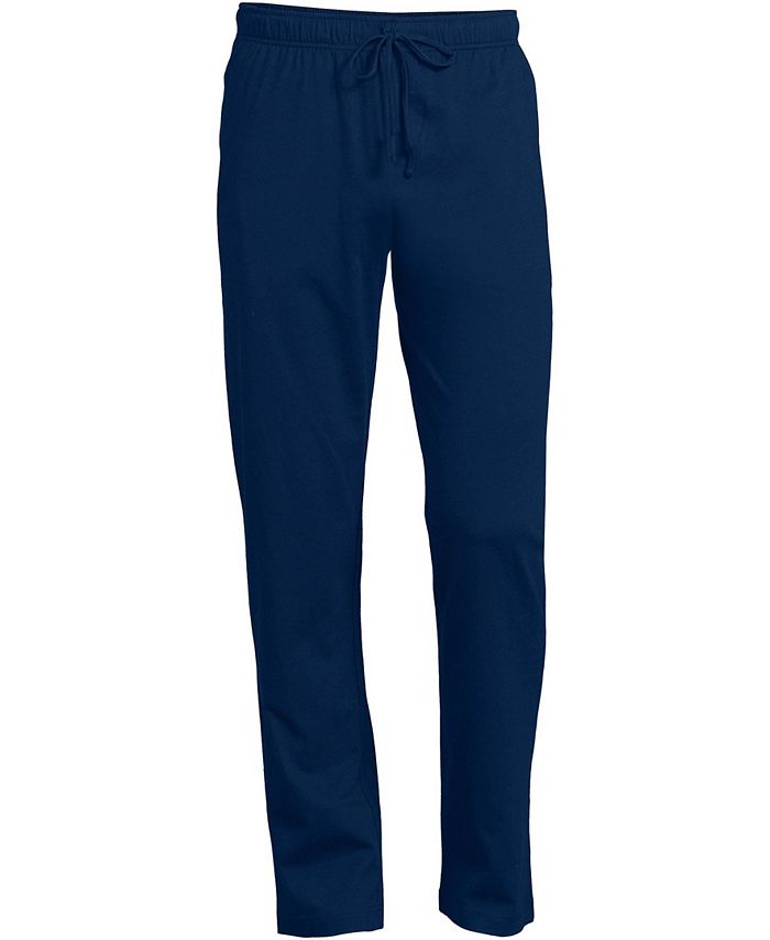 Lands' End Men's Knit Jersey Sleep Pants Macy's