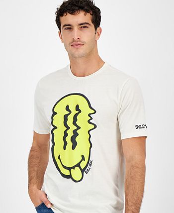 SmileyWorld Men's Static Tongue Graphic Short-Sleeve T-Shirt - Macy's