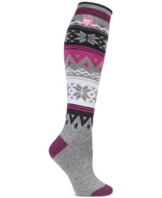 Heat Holders - Laura Fair Isle Long Socks