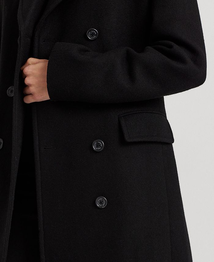 Barrington's - Wool Cashmere Twill Double Breasted Coat