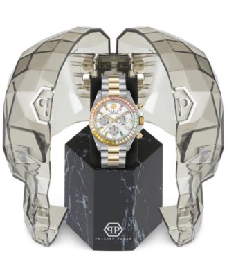 Women's Chronograph Nobile Two-Tone Stainless Steel Bracelet Watch 38mm