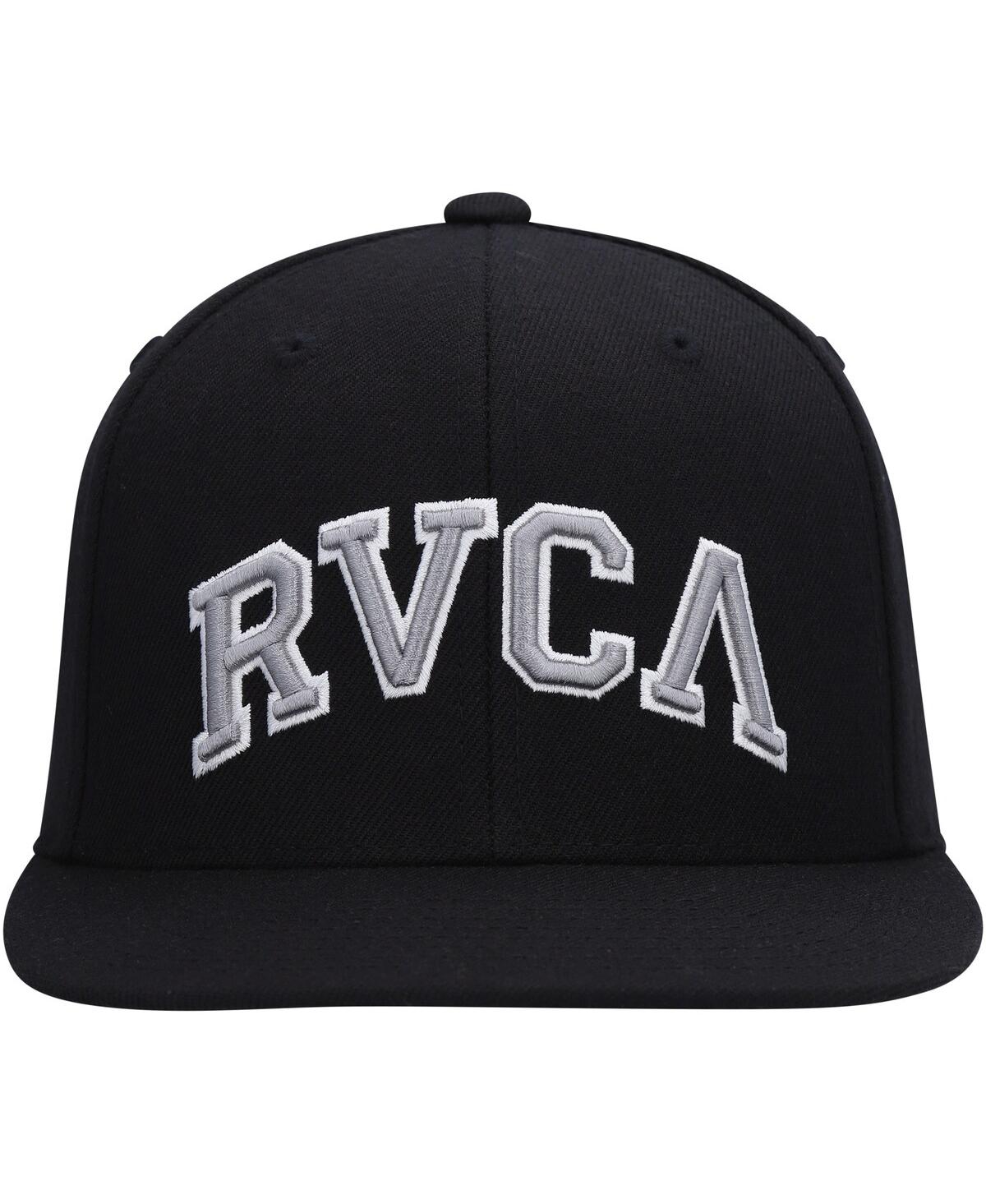 Shop Rvca Big Boys And Girls  Black Hitter Snapback Hat