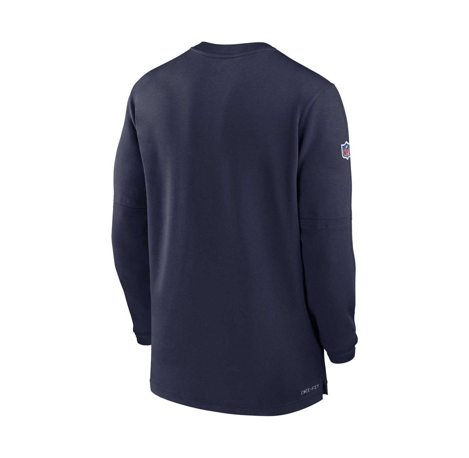 Men's Navy Tennessee Titans 2023 Sideline Performance Long Sleeve Quarter-Zip Top