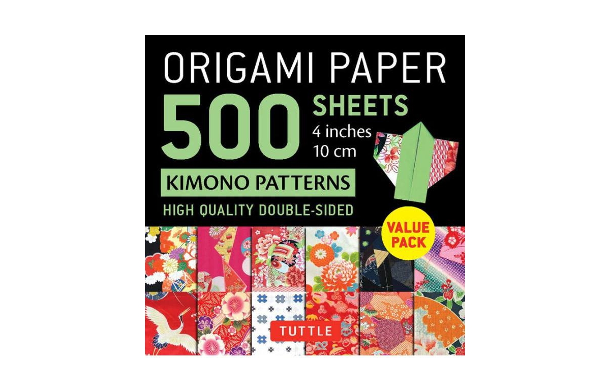 Japanese Origami - Paper pack plus 64-page book by Mari Ono
