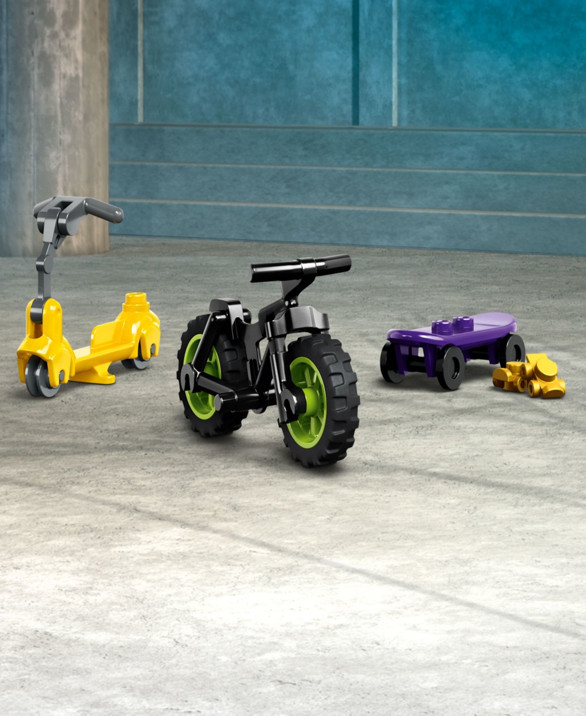 Lego City Street Skate Park Building Toy Set 60364 In Multicolor