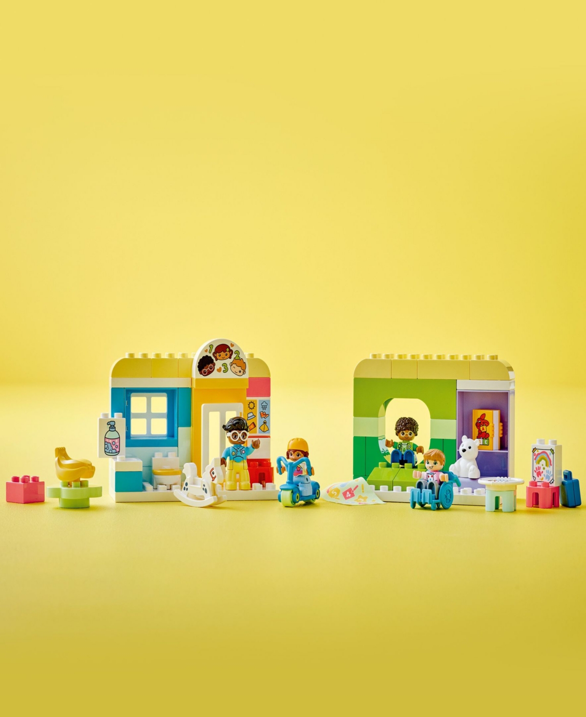 Shop Lego Duplo Town 10992 Life At The Day-care Center Toy Stem Building Set In Multicolor