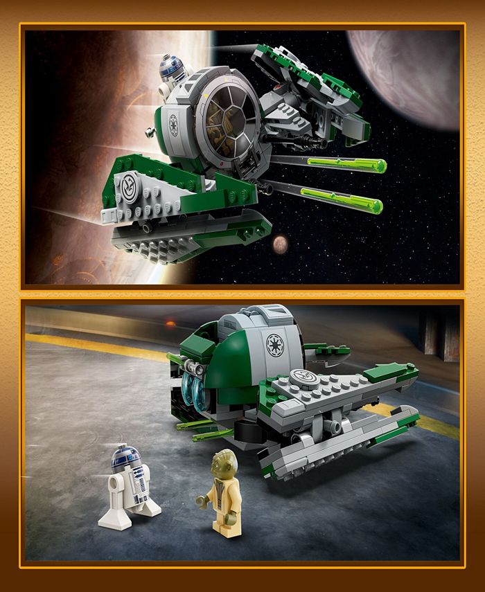 LEGO® Star Wars 75360 Yoda's Jedi Starfighter Toy Building Set - Macy's