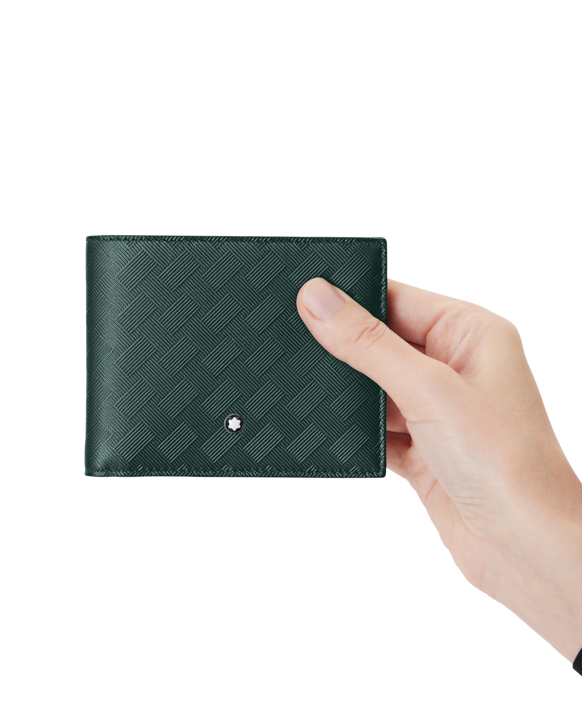 Montblanc Extreme 3.0 Leather Wallet In Dark Green