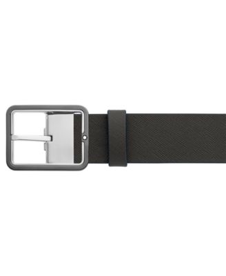 Montblanc - Rectangular Buckle Reversible Leather Belt
