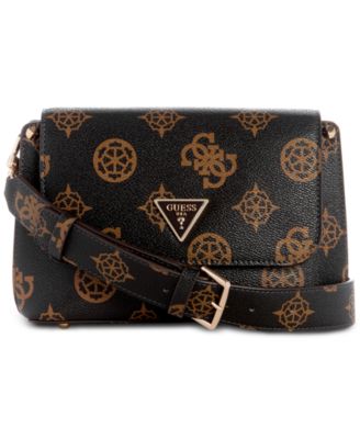 GUESS - Meridian Monogram Small Shoulder Bag