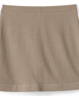 Big Girls Knit Skort Above the Knee