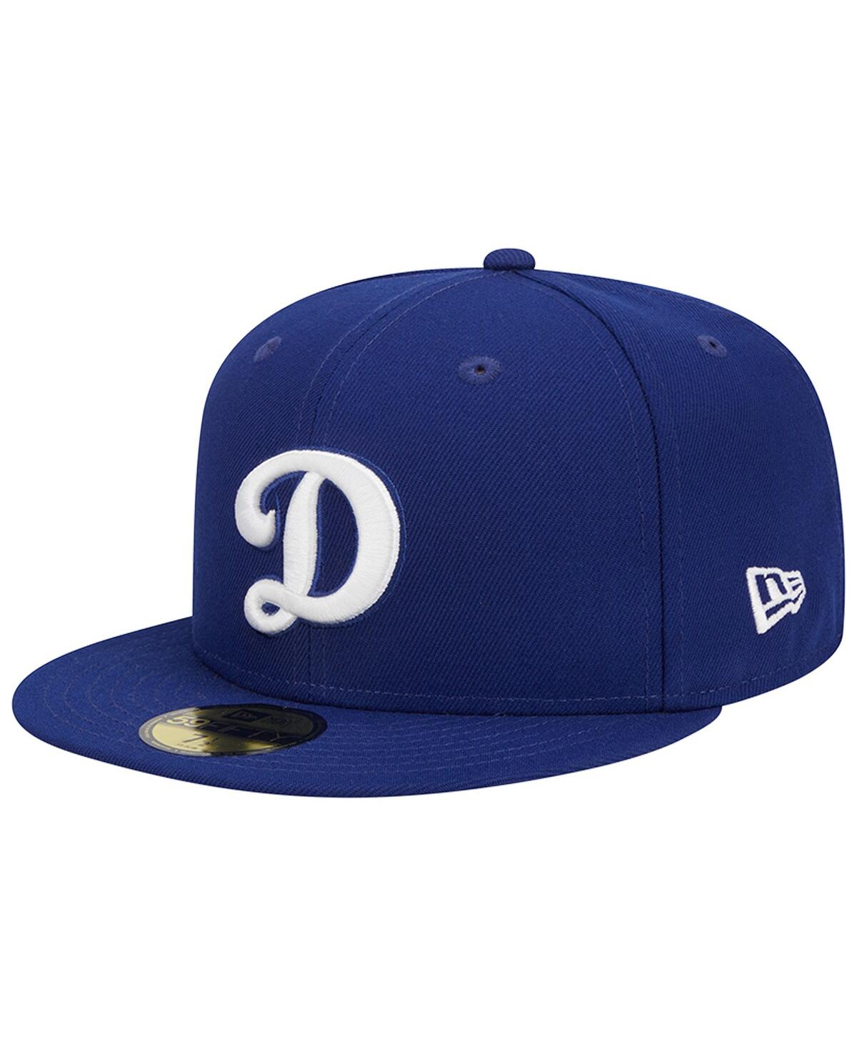 NEW ERA MEN'S NEW ERA ROYAL LOS ANGELES DODGERS ALTERNATE LOGO 2020 WORLD SERIES TEAM COLOR 59FIFTY FITTED H 