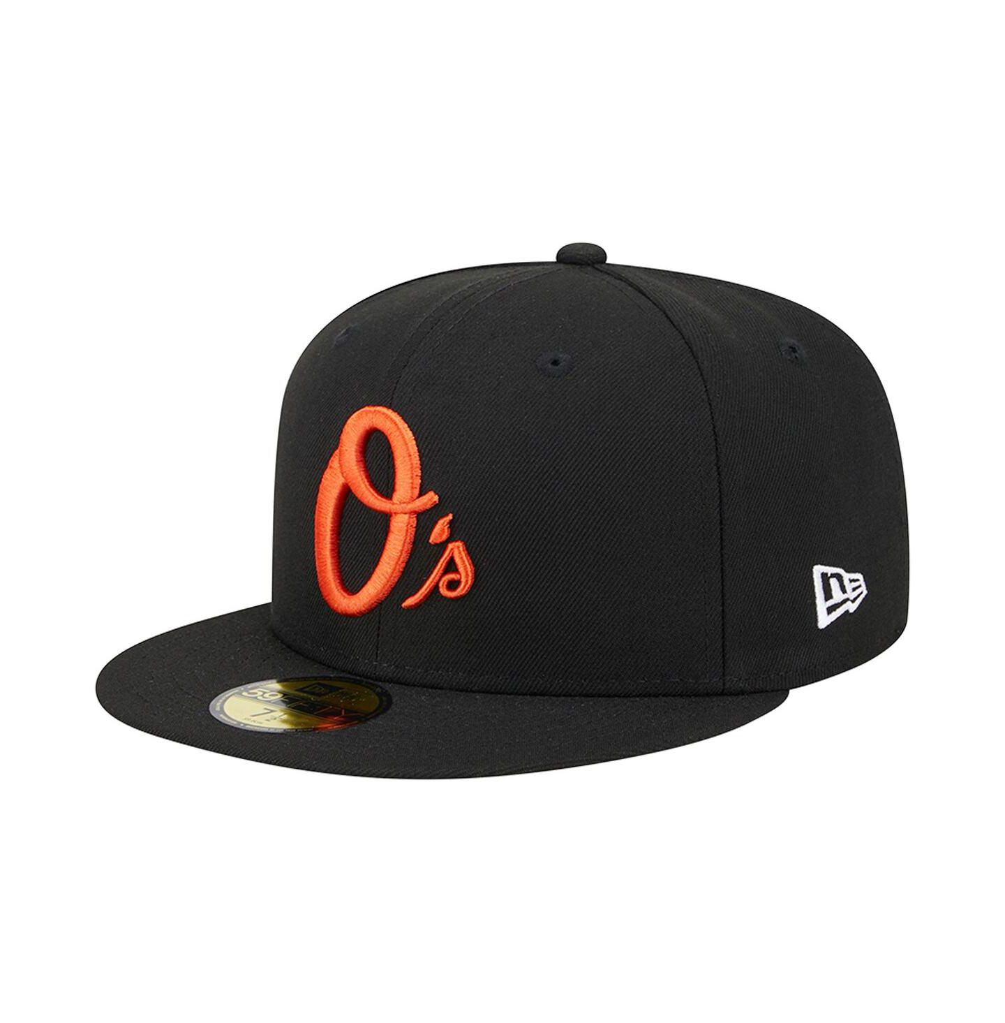 Мужская кепка New Era Black Baltimore Orioles Alternate Logo 1993 MLB All-Star Game Team Color 59FIFTY Fitted Hat — фото 4