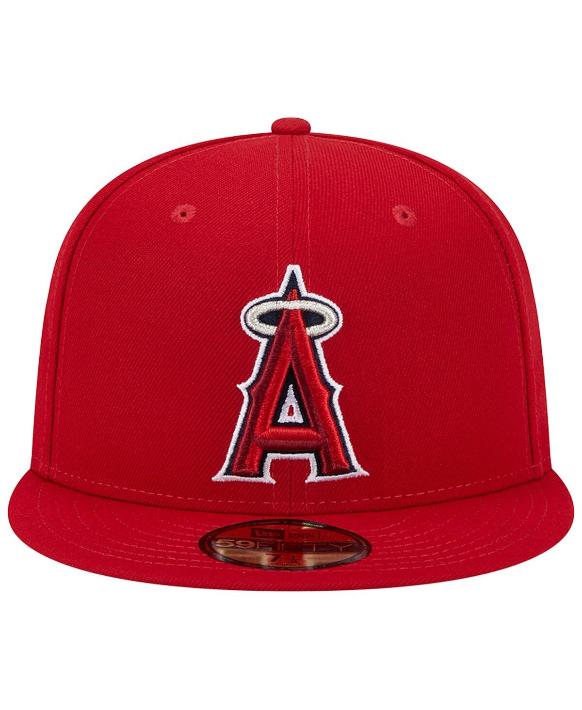 Men's New EraLos Angeles Angels 2010 Mlb All-Star Game Team Color 59FIFTY Fitted Hat - Red