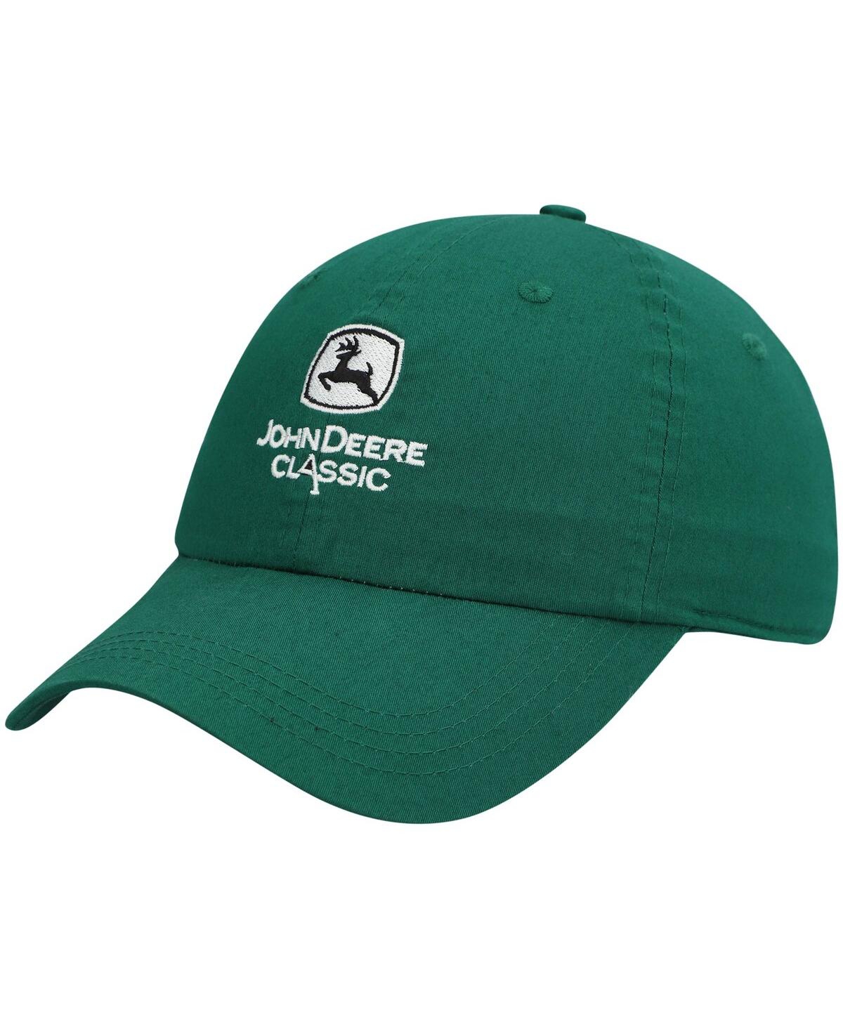 AHEAD MEN'S AHEAD GREEN JOHN DEERE CLASSIC LIGHTWEIGHT ADJUSTABLE HAT