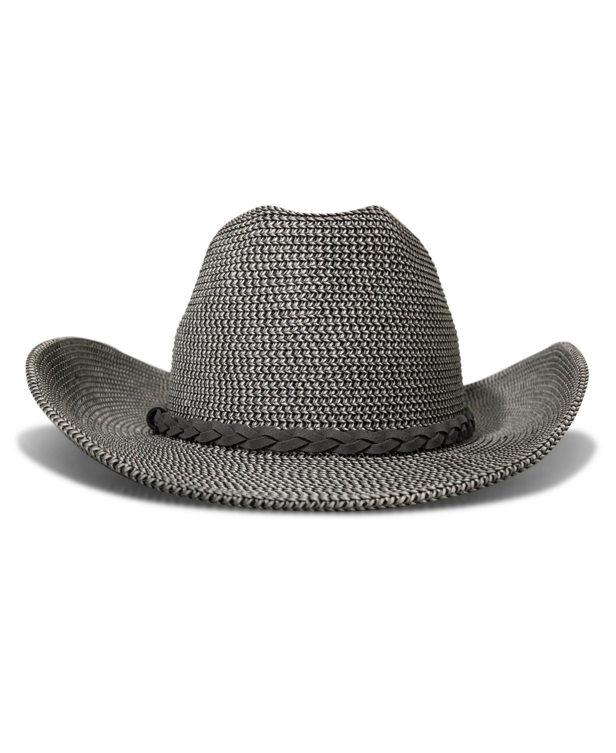 Lucky Brand Women's Banded Western Hat In Gray