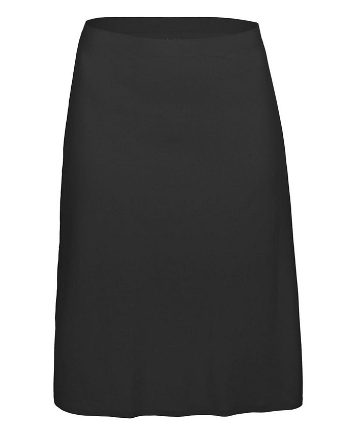 MeMoi Women's Seamless High-Waisted Bonded Half Slip Skirt - Macy's