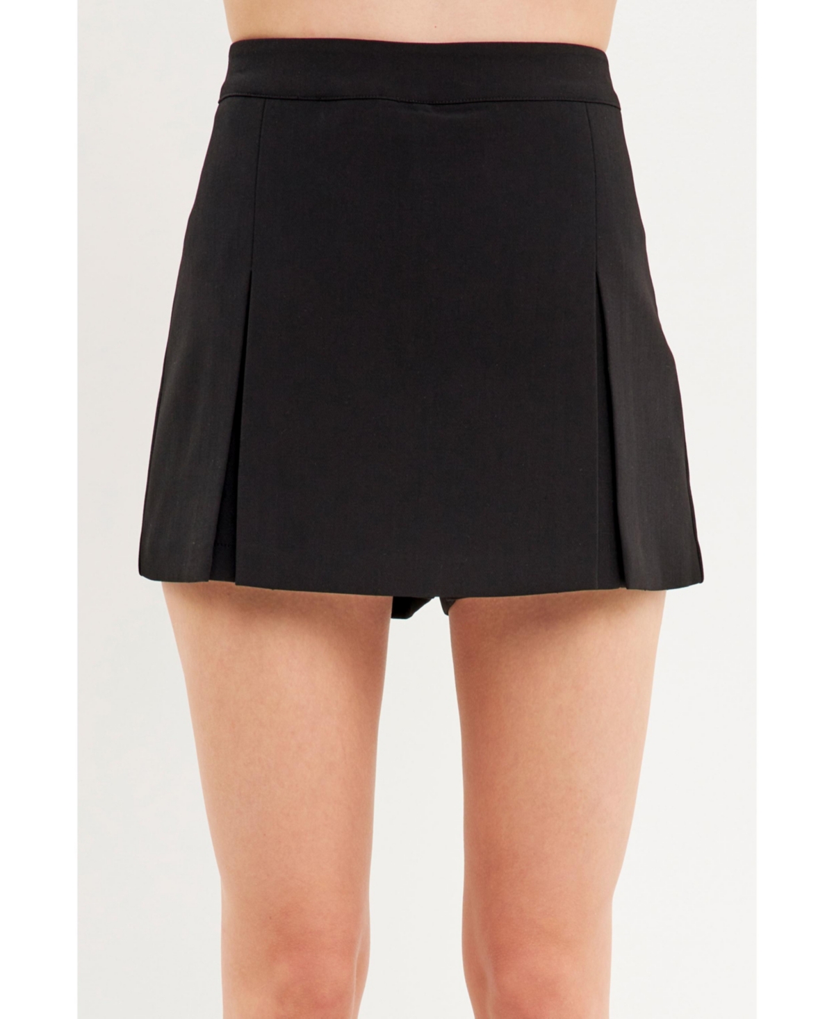 endless rose Women's Wide Single Pleat Skort