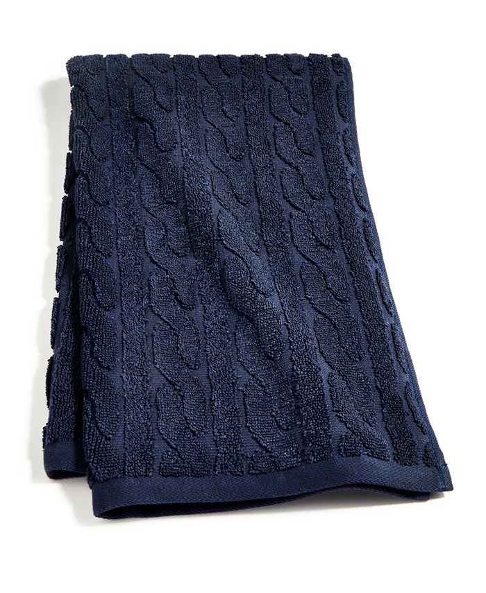 Lauren Ralph Lauren Sanders Cable Hand Towel Macy's