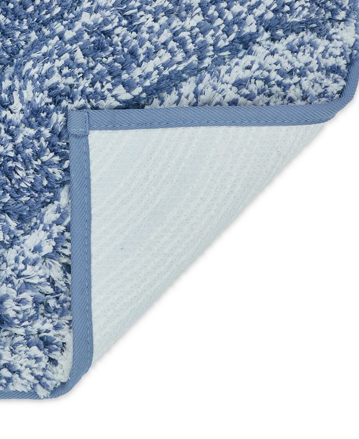Seventh Studio Heathered Wave Bath Rug, 20" x 30" Macy's