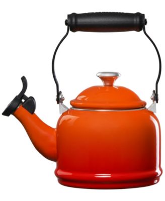 1.25 Quart Enamel on Steel Demi Tea Kettle