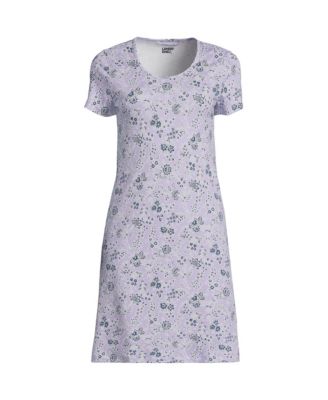 white christmas dresses Classy Black Pink Floral Knee Length Night Dress with Pocket – 9shines label main image 1