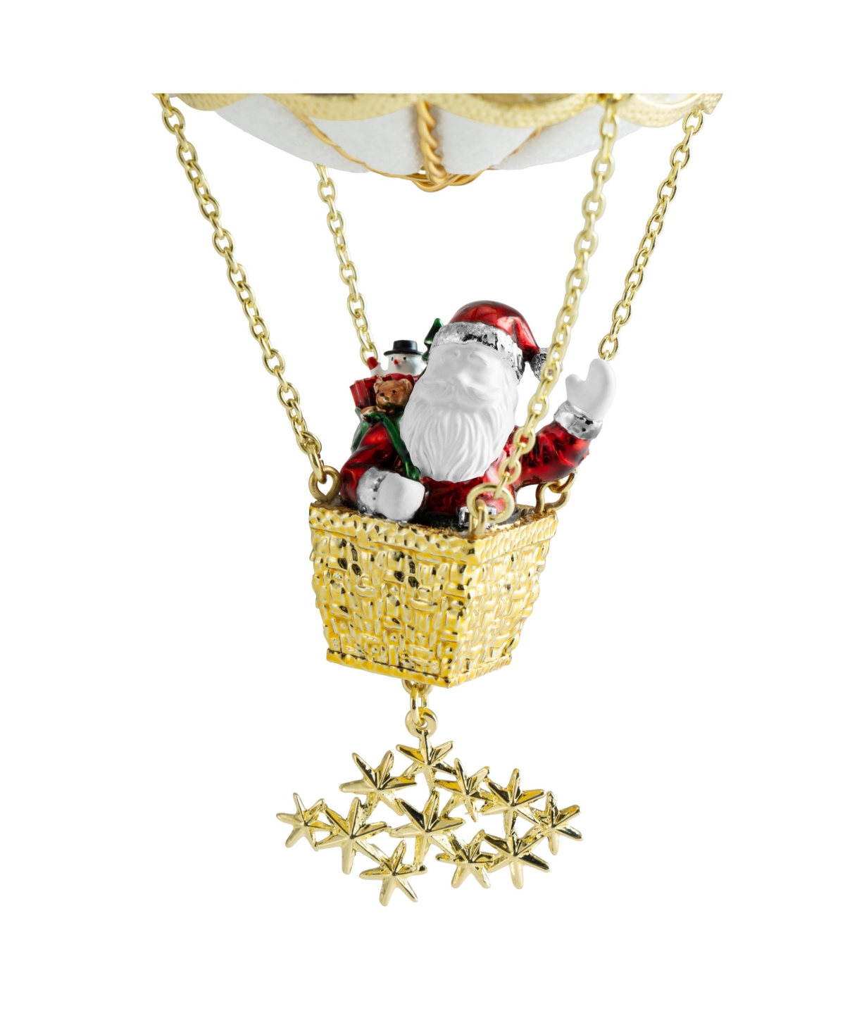Michael Aram Santa In Balloon Ornament In No Color