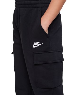 Boys and Girls 8-10 Sportswear Club Fleece Cargo Pants