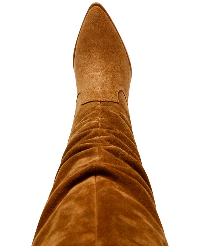 Steve Madden Women's Landy Over-The-Knee Cowboy Boots - Macy's