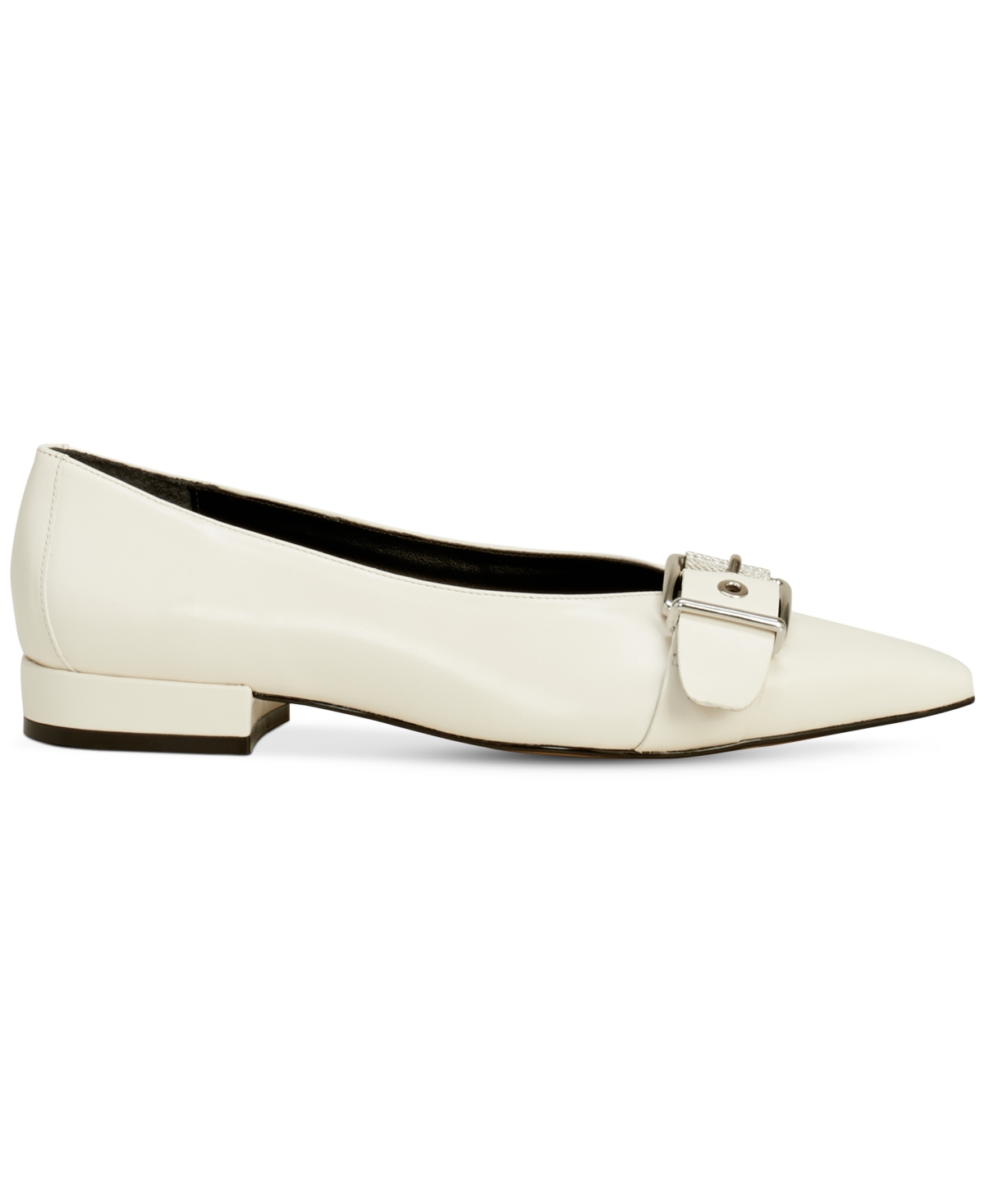 Vince Camuto Women's Megdele Buckled Pointed-Toe Flats