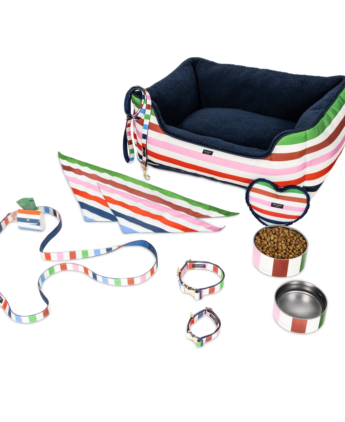 Kate Spade New York Adventure Stripe Dog Bandana - Bandana