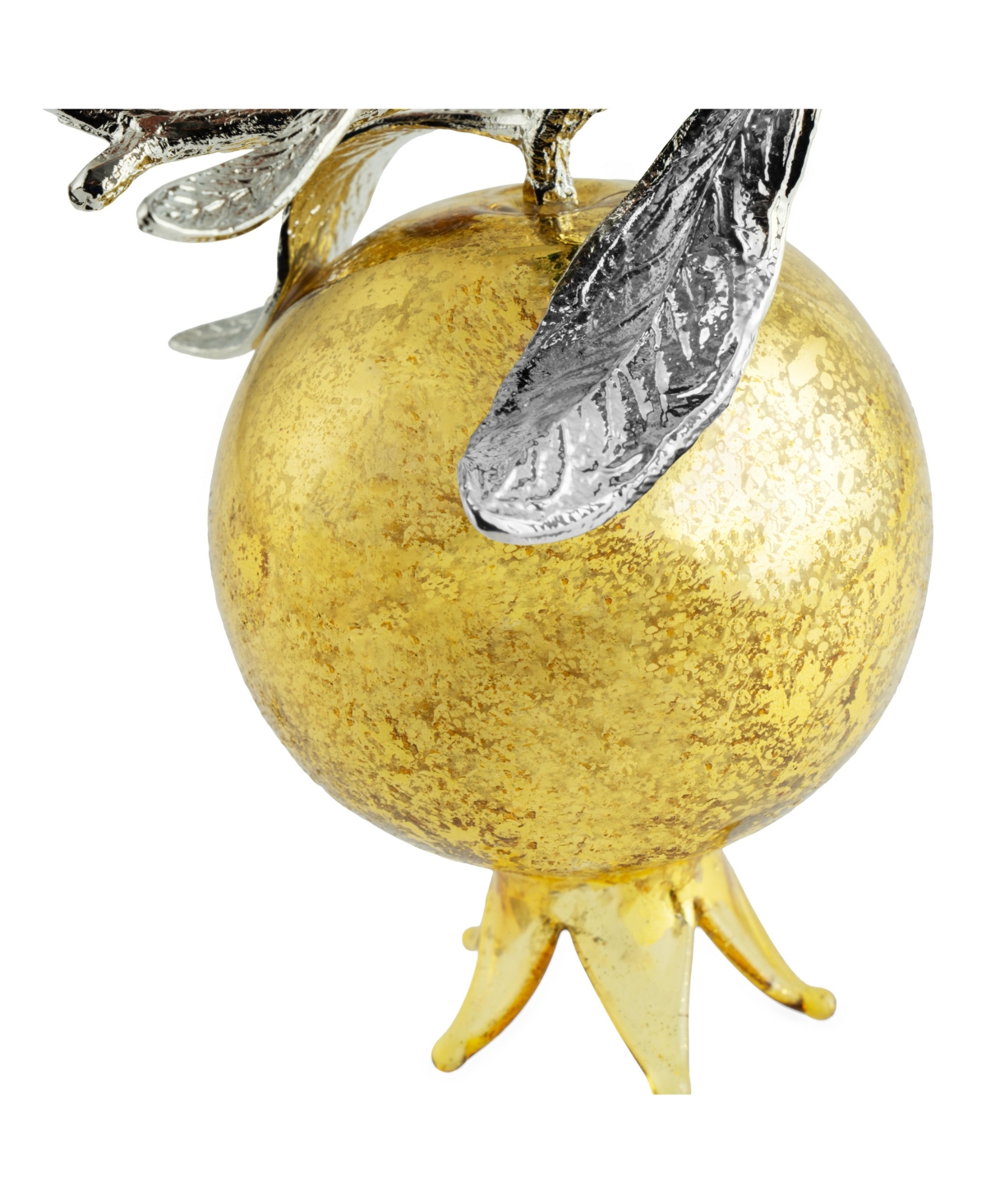 Michael Aram Pomegranate Gold-tone Glass Ornament In No Color