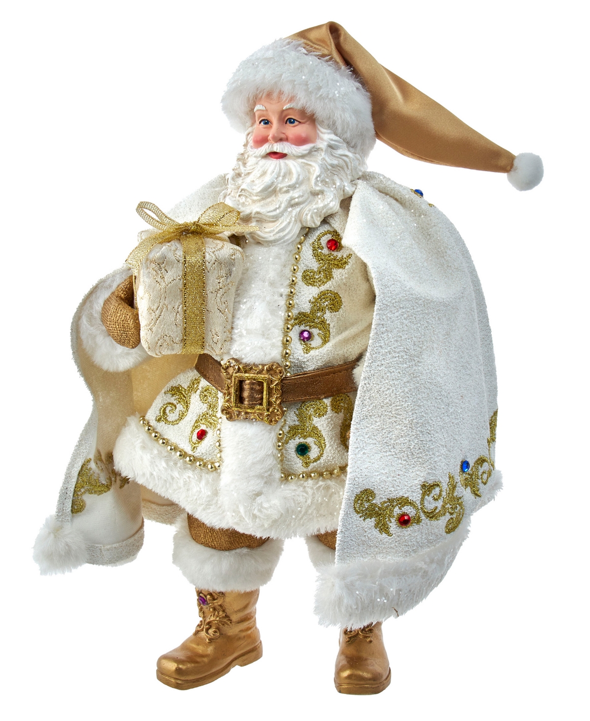 Kurt Adler 10.5" Fabriche Santa In Multicolored