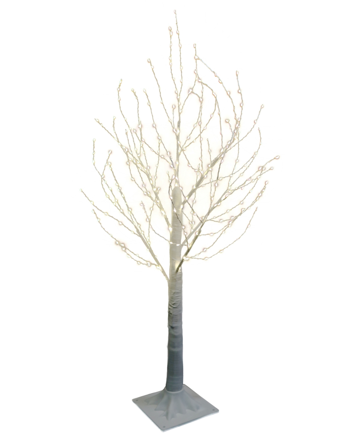 CANDELA CON LED NEL VETRO CM 8XH10 ASSORTITE CON BATTERIA INCLUSA