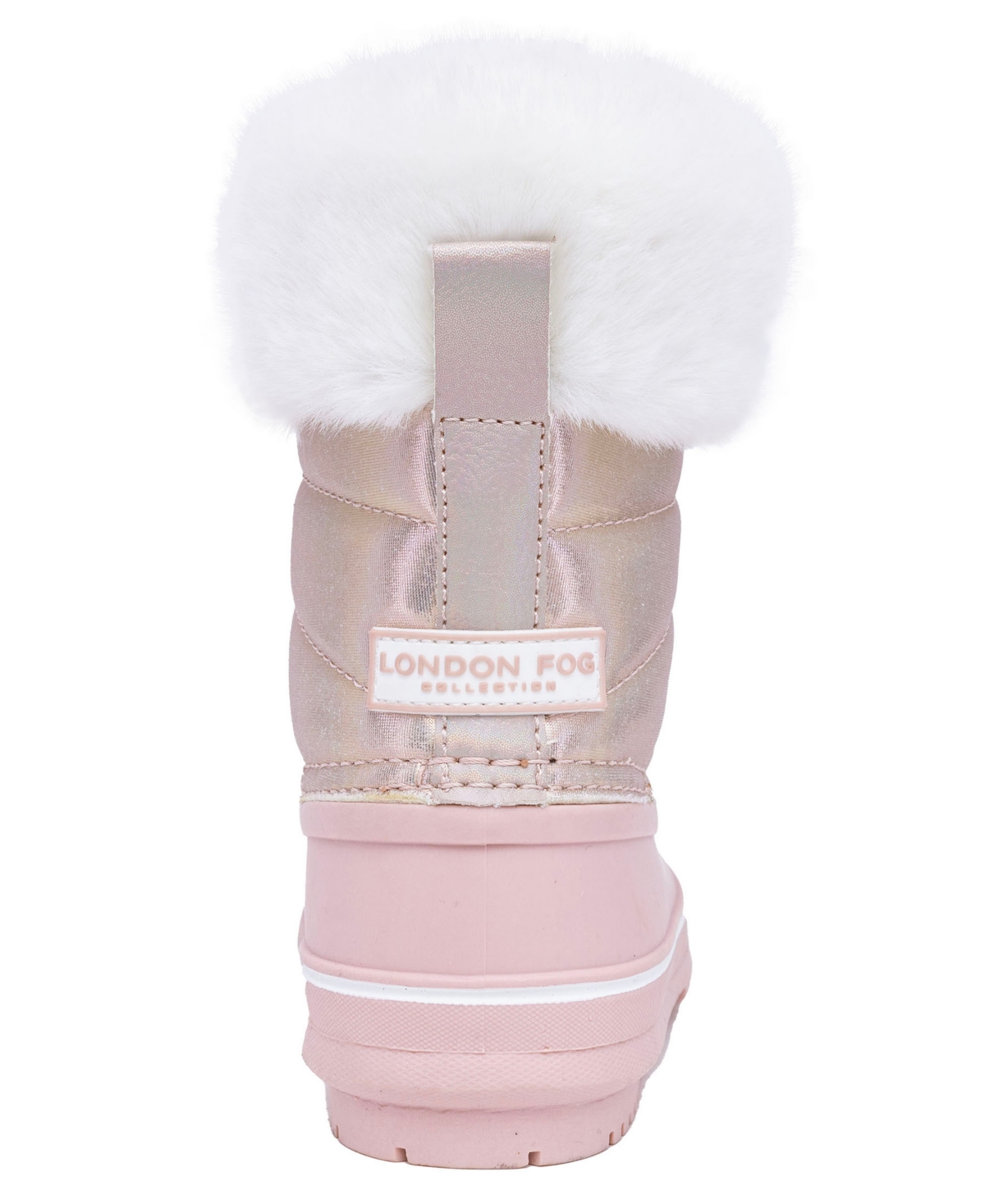 London Fog Little Girls Bridger Cold Weather Lace Up Boots