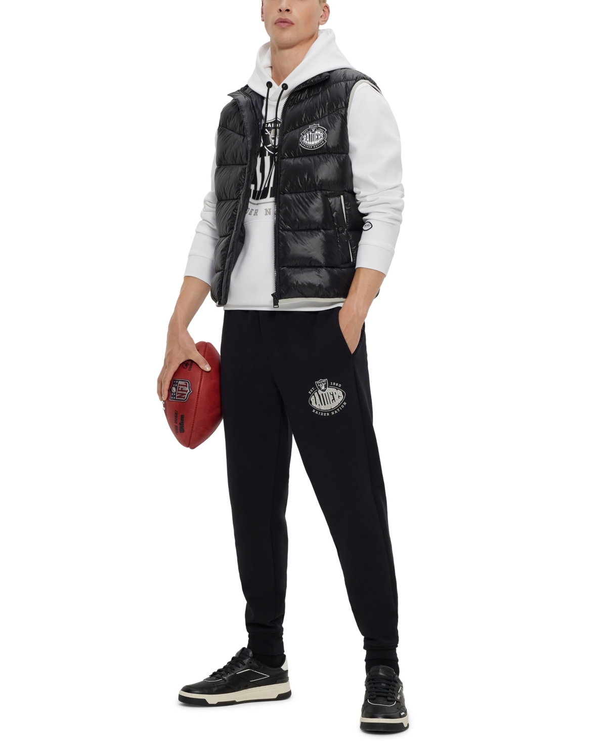Boss by Hugo Boss Men's Boss x Las Vegas Raiders Nfl Hoodie