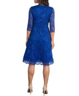 Women's Mademoiselle Lace Cocktail Dress with Sleeves