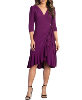 Women's Whimsy Ruffled Wrap Dress