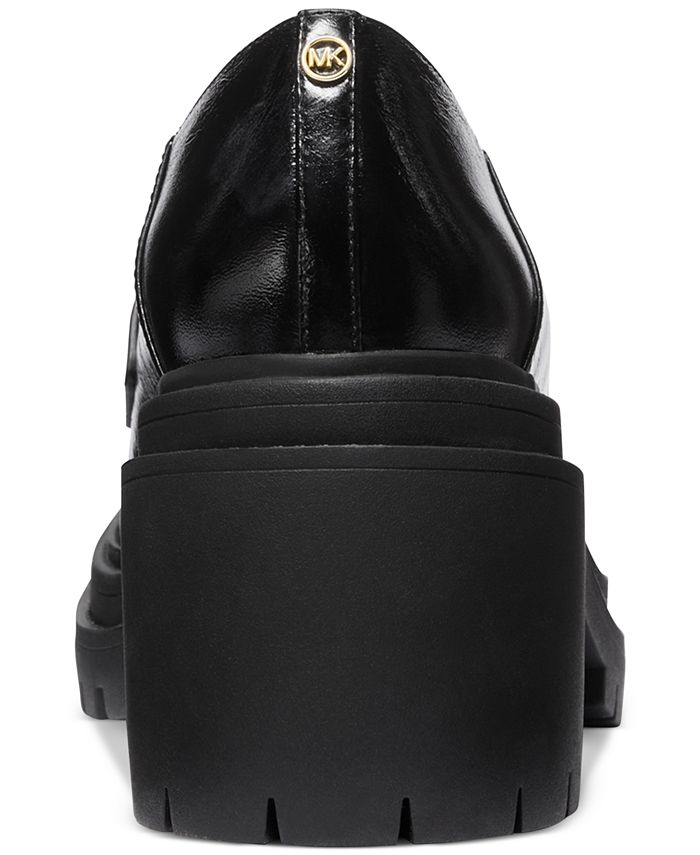Michael Kors Women's Rocco Lug Sole Slip On Heeled Loafer Macy's